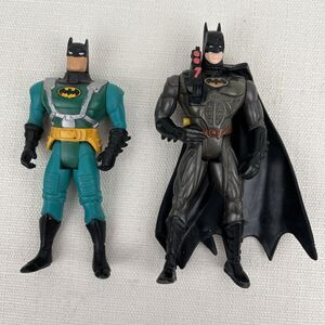 DC Comics Kenner 1994 1995 Batman The Animated Series Green Suit 5" Figure Lot 2